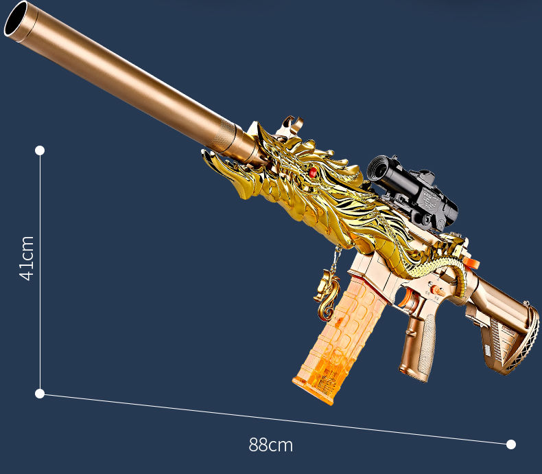 买416五爪金龙手自一体大号m4a1五爪金龙电动连发m4吃鸡游戏儿童装备