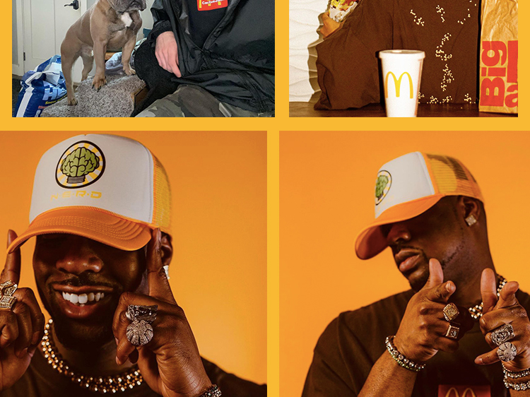 正确版本travisscott短袖麦系列高街美潮宽松男女情侣休闲ts联名t恤