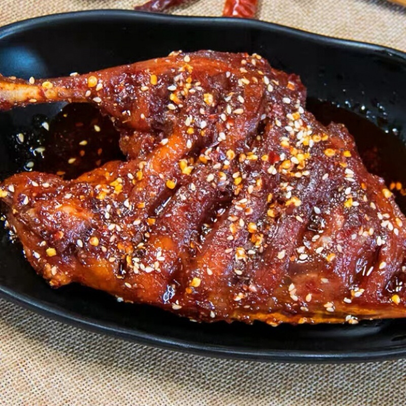 上饶鸡腿 上饶大鸡腿特产烧烤香嫩熟食成品每只约200g真空包装开袋