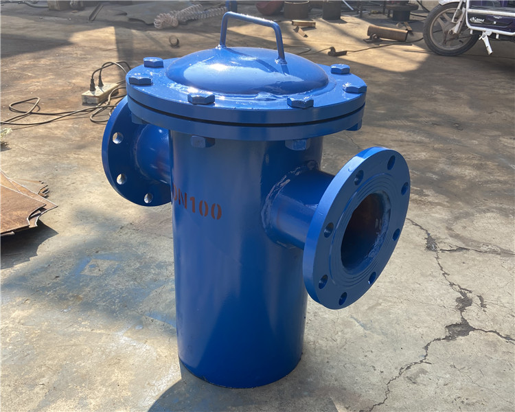 篮式过滤器蓝氏过滤器提篮快开柴油直通天然气管道除污器滤污器 dn65