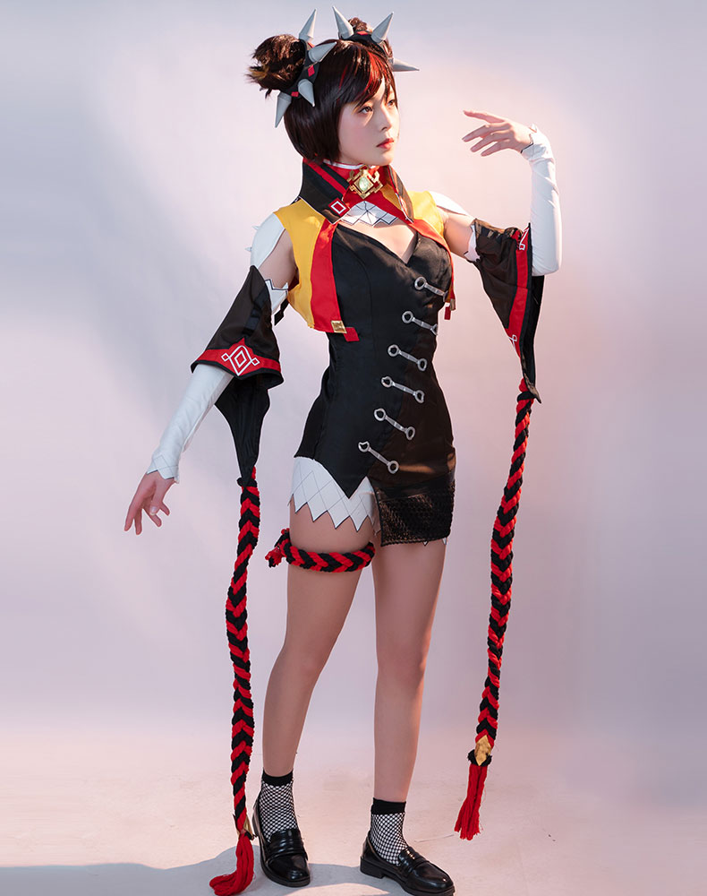 【还原度高】【诺琪】原神辛焱cos服游戏同款套装c服少女cosply服装女