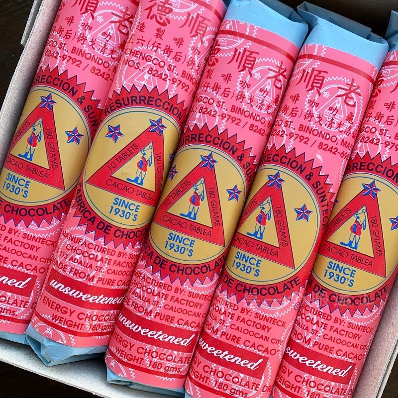 新日期菲律宾老顺德朱古力芝龟力纯可可坐月子闽南早餐一支装180g