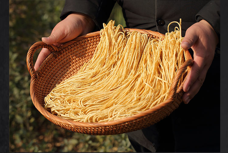 素羊肚丝豆制品干货 云丝豆腐丝 人造肉素食腐竹丝凉拌火锅食材 带盐