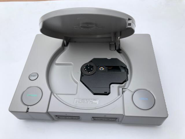 原装ps1游戏机读盘流畅需要全套的可以选一套带两个震动手柄 ps1裸机