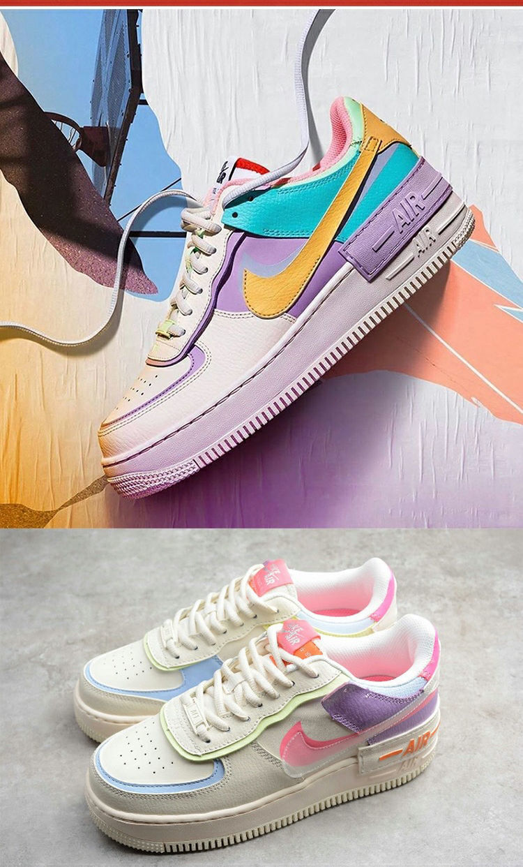 1 一号女鞋电玩像素低帮休闲板鞋官网品牌nike af1小雏菊 36【图片