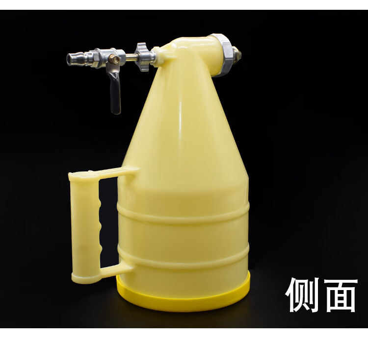 真石漆喷枪外墙涂料乳胶漆水泥浆硅藻泥油漆喷壶弹涂外墙喷涂机25l黄