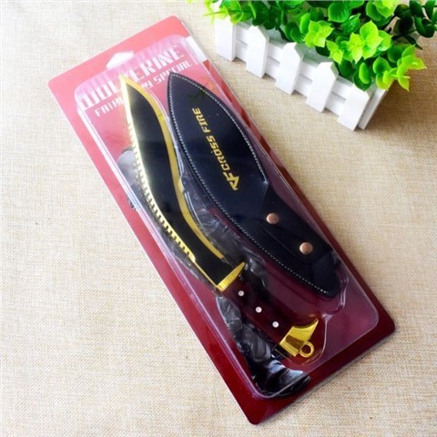 尼泊尔军弯刀户外 玩具周边战龙尼泊尔军刃未开刃大号30cm模型 30cm