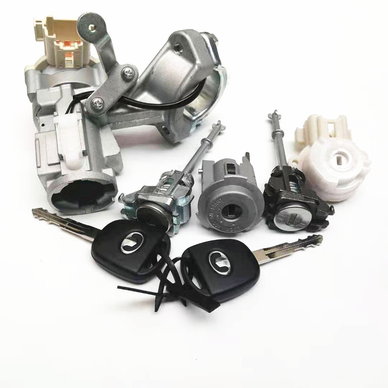 适用于长城炫丽酷熊哈弗m2m4点火锁芯全车锁总成点火开关车门锁配件