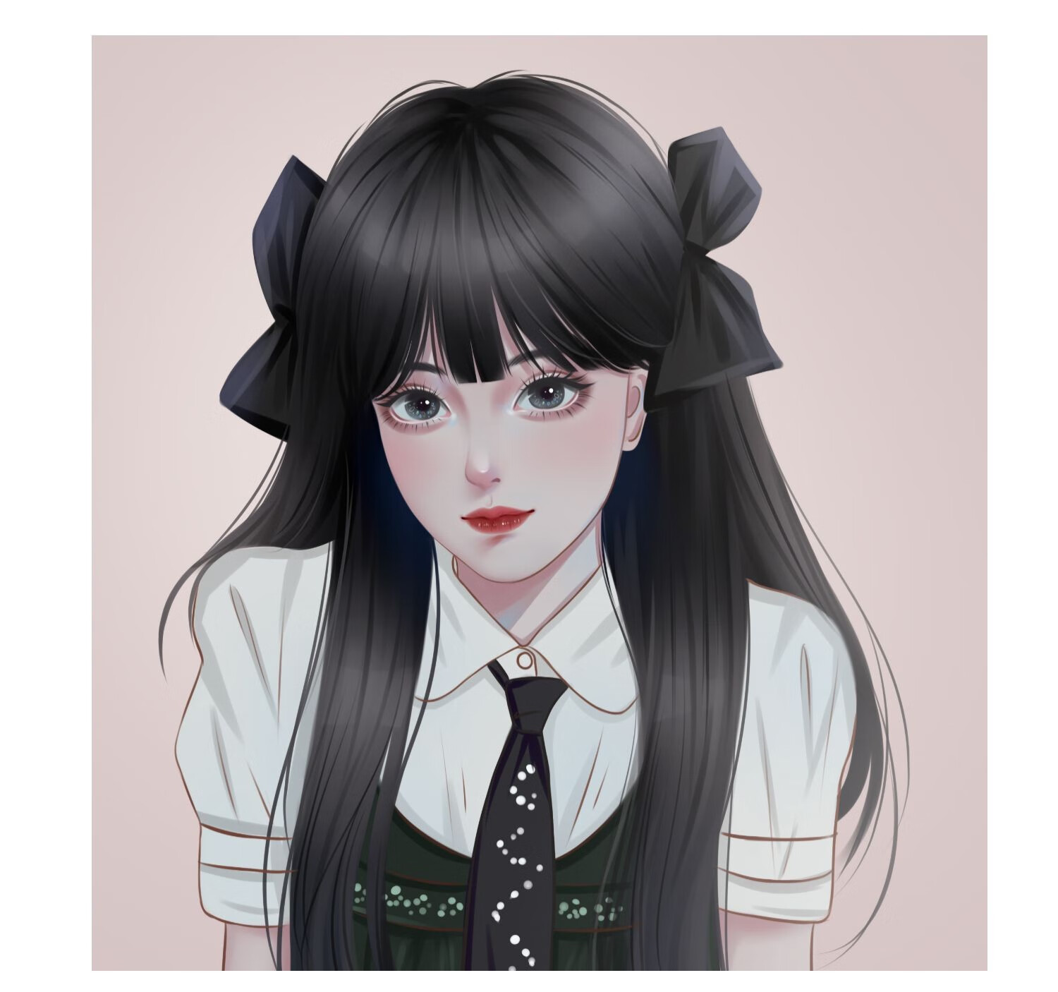 真人照片漫画卡通水彩写实白菜约稿画像定制情侣动漫加急24小时出图
