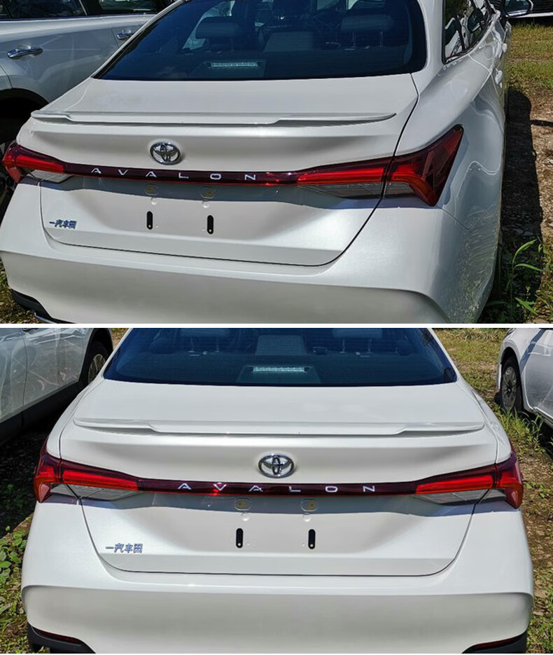 qu)适用于19款丰i田亚洲龙免打孔烤漆尾翼原厂款碳纤维纹尾翼 亚洲龙