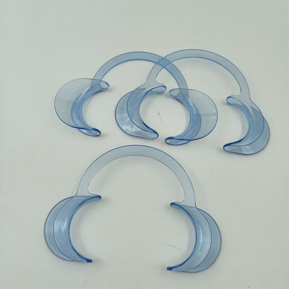 牙科材料c型开口器扩口器正畸开口撑张口器树脂贴面口腔支撑 大号1个