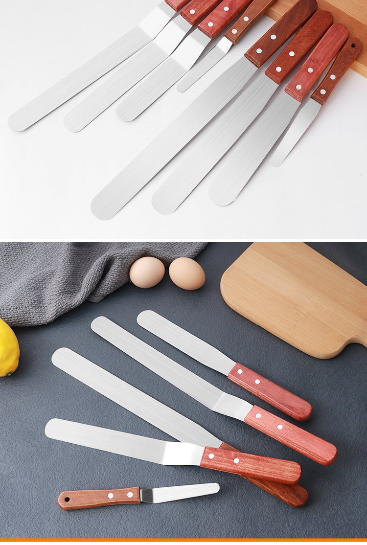 番易不锈钢蛋糕抹刀奶油刮刀生日蛋糕裱花抹平刀家用厨房烤蛋糕点心
