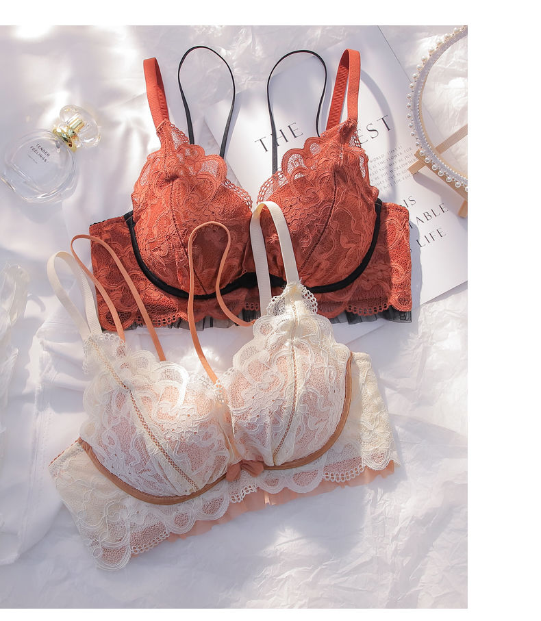 好品质女士内衣套装内衣小胸聚拢防下垂上托舒服无钢圈收副乳调整型