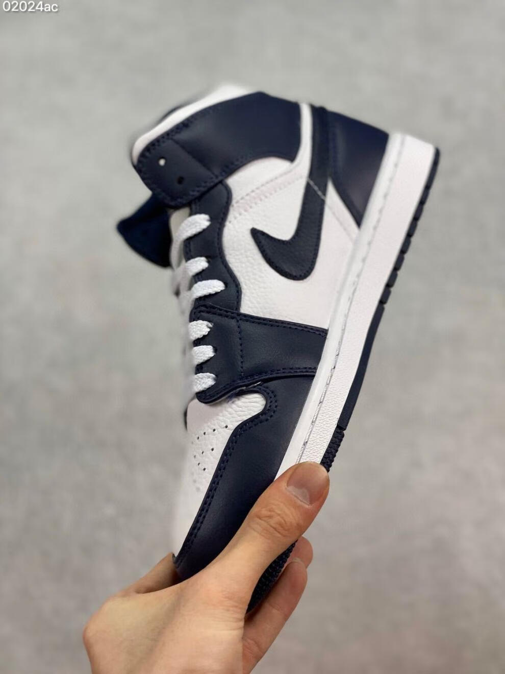 air mid aj1 中帮休闲运动鞋篮球鞋板鞋男女鞋554724-411 黑曜石 37.