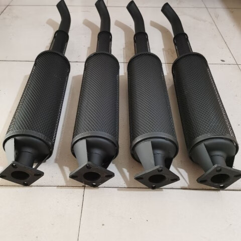 东风404东方红30雷沃拖拉机配件消声器烟筒排气管中拖554 网罩型加厚