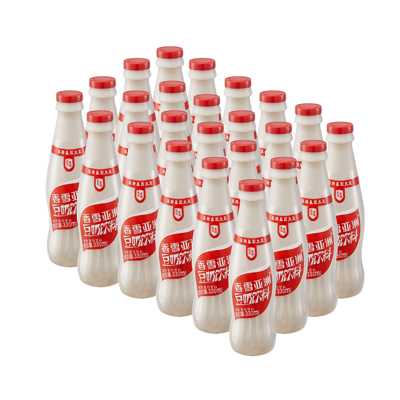 香雪亚洲豆奶饮料330ml*24瓶装整箱 植物蛋白豆奶即饮饮料【图片 价格
