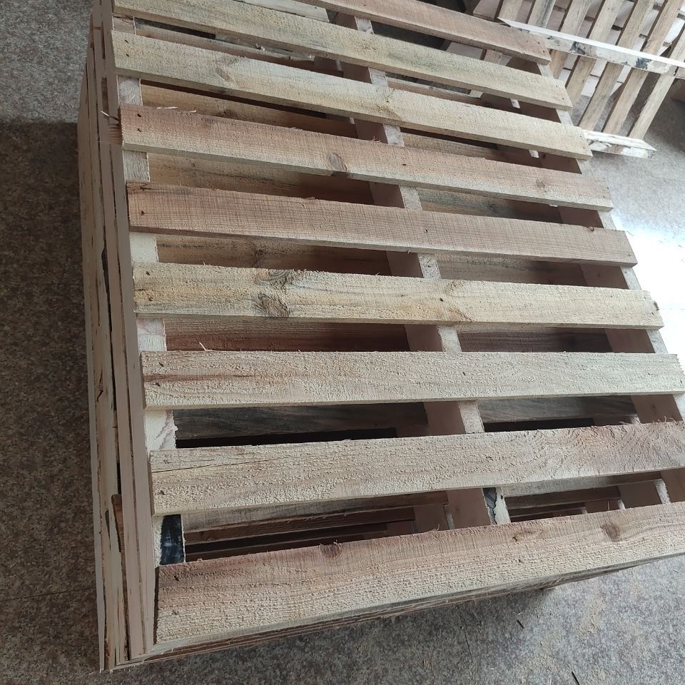 帕格亚木托盘叉车托盘仓库垫板卡板物流运输托盘木栈板 松木托盘 100*