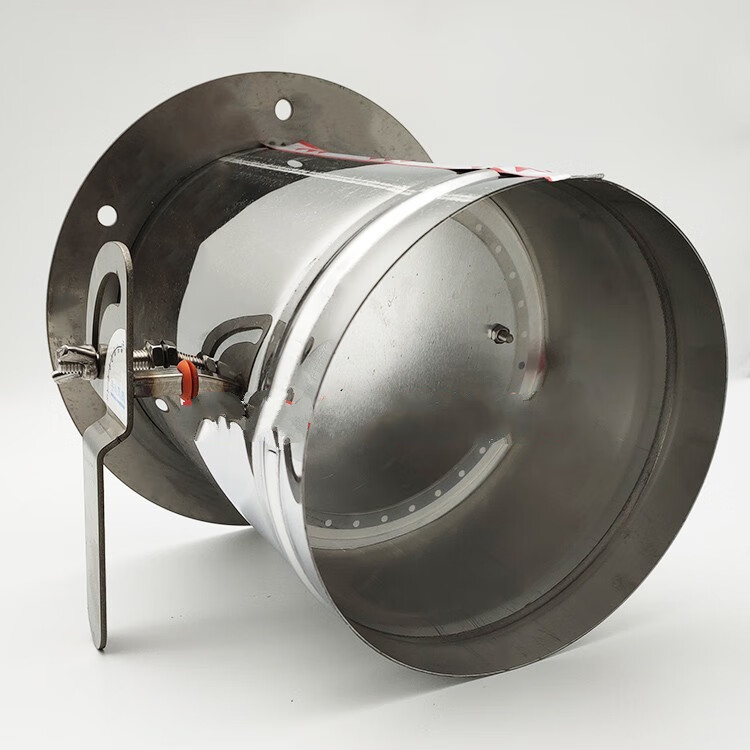 不锈钢手动风阀风管阀门风管蝶阀止回阀圆形风量调节阀单边法兰其他