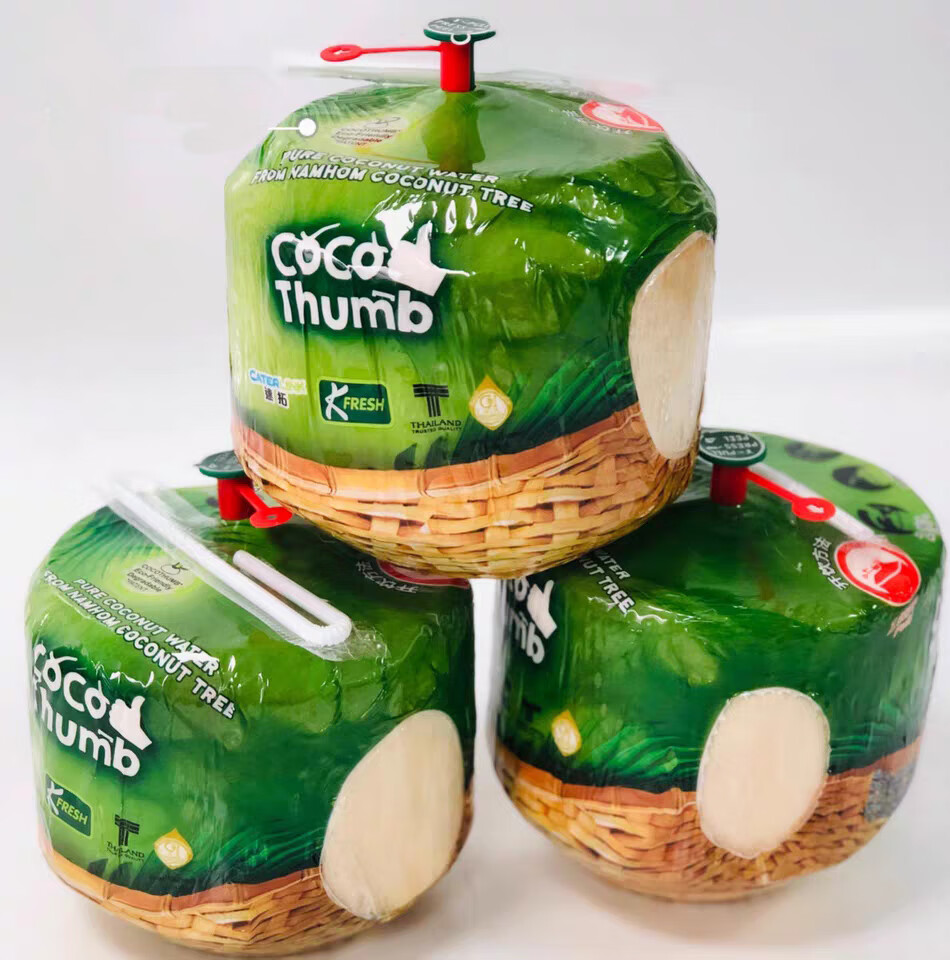 泰国易开宝网红coco椰子易拉罐香水椰青新鲜水果原箱12个装