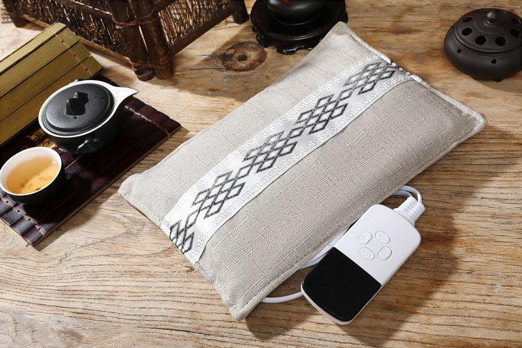 海盐粗盐热敷包电加热盐袋家用艾草艾灸肩膀颈椎盐包电热理疗袋子药盐