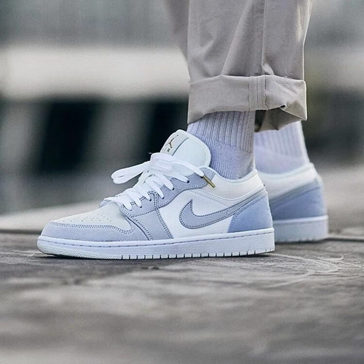 【官方旗舰】aj1低帮红桃k蒂芙尼奶茶樱花粉冰淇淋男女百搭休闲运动