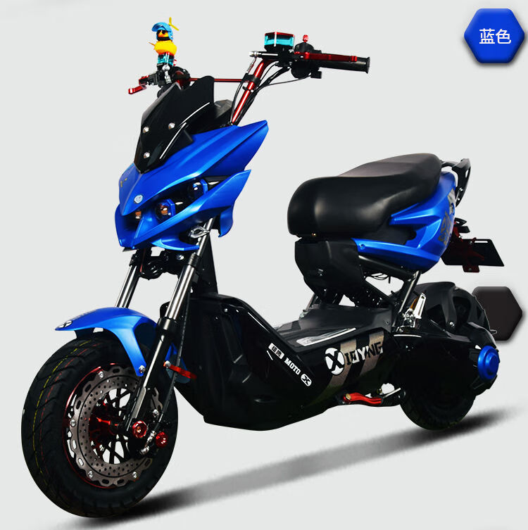 战狼极客电动车摩托车电瓶车60v72v高速大功率爆改装电摩酷车成人 军