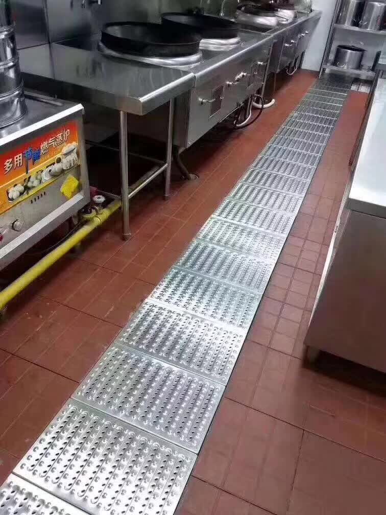 地漏304不锈钢下水道地沟板盖板篦子加厚厨房饭店食堂餐厅防滑地漏201