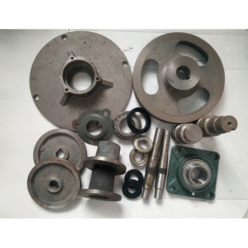 饲料机搅拌机粉碎机家用饲料机配件连体带轮皮带轮打料机压力轴承 280