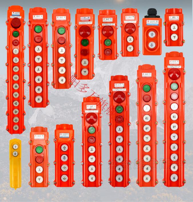 天车行车起重机电动葫芦操作控制按钮开关升降手柄雨型cob按钮cob22p4