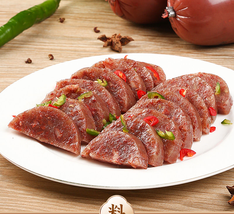 驴肉焖子香肠驴五香卤味火腿驴肉火烧河北特产凉菜真空即食 驴肉焖子3