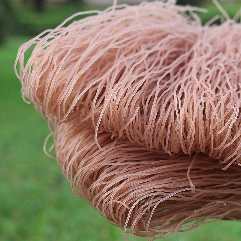 500g红河红米线 云南蒙自过桥米线 细干米线 元阳红米线 米粉 2斤红米