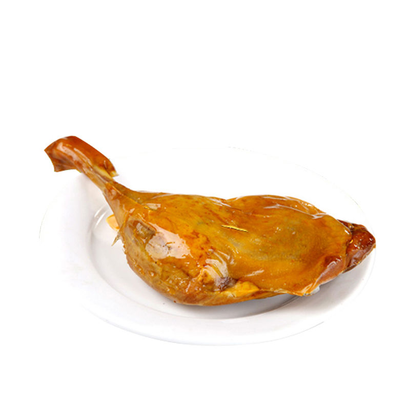 风味大鸭腿100g麻辣卤味五香盐焗鸡腿肉类零食小吃批发整箱原味腿10个