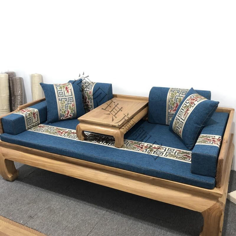 罗汉子垫子中式古典红木沙发垫罗汉床坐垫实木家具圈椅垫加厚海绵座