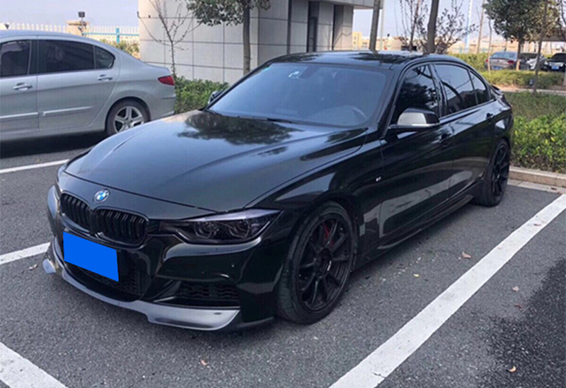 f30/f35宝马3系320 325li小包围改装碳纤维前唇侧裙后唇尾翼中网 宝马