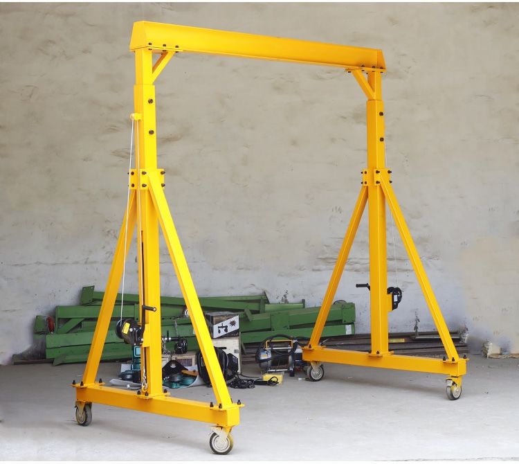 派诺特小型移动龙门架工字钢吊架龙门起重机提升机吨微型龙门吊升降电