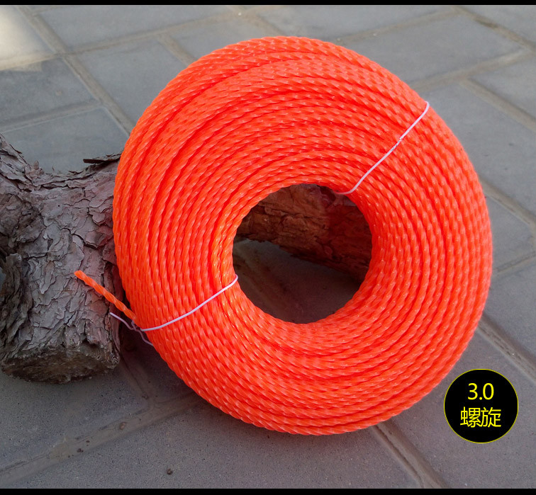 打草绳割草绳通用耐磨方形割草机尼龙绳电动园林新品 2.