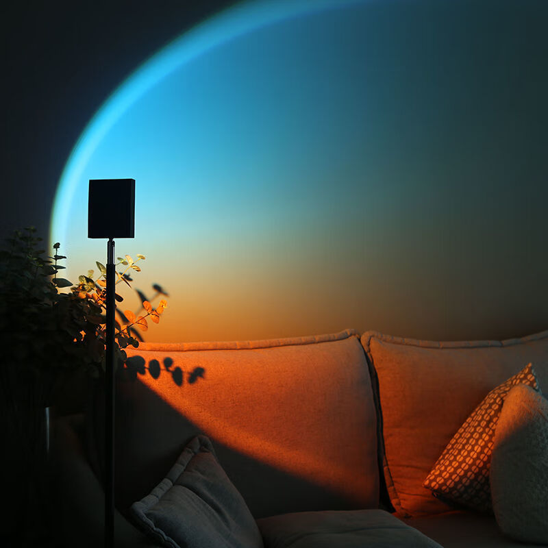 曦筱茵日落灯网红拍照落日灯夕阳灯氛围客厅卧室创意艺术日不落台灯