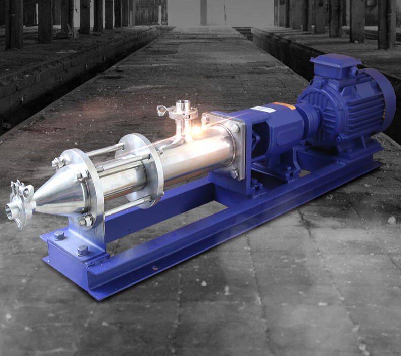 定制g型单螺杆泵g251浓浆泵泥浆泵污泥输送螺旋泵耐腐蚀铸铁g201轴