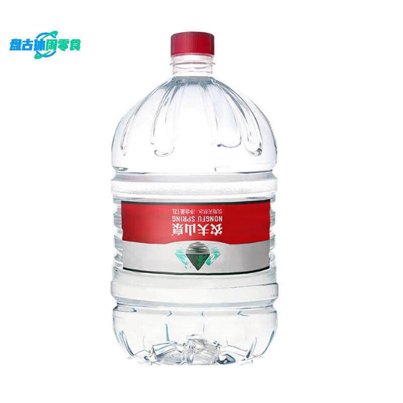 12l桶装水饮用天然水大升矿泉水大桶装360ml24瓶