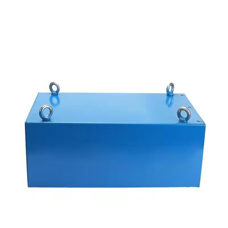 强磁除铁器悬挂式输送带矿山工业磁铁长方形吸铁石大型强力吸铁器 强