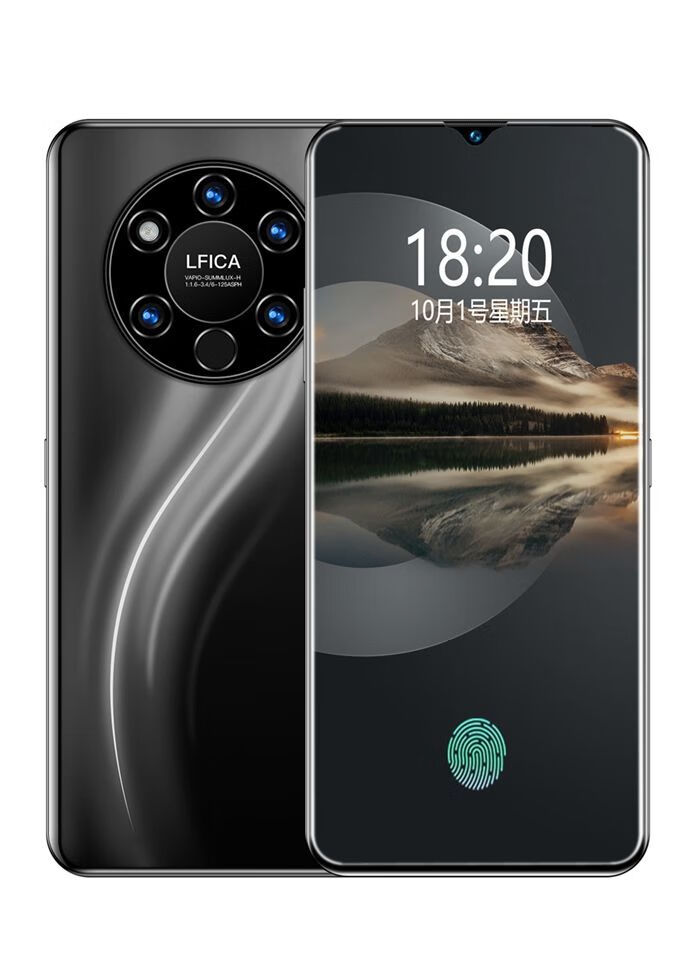 新款m40智能水滴屏手机8g128g游戏人脸指纹通老人学生备用机6gb64gb