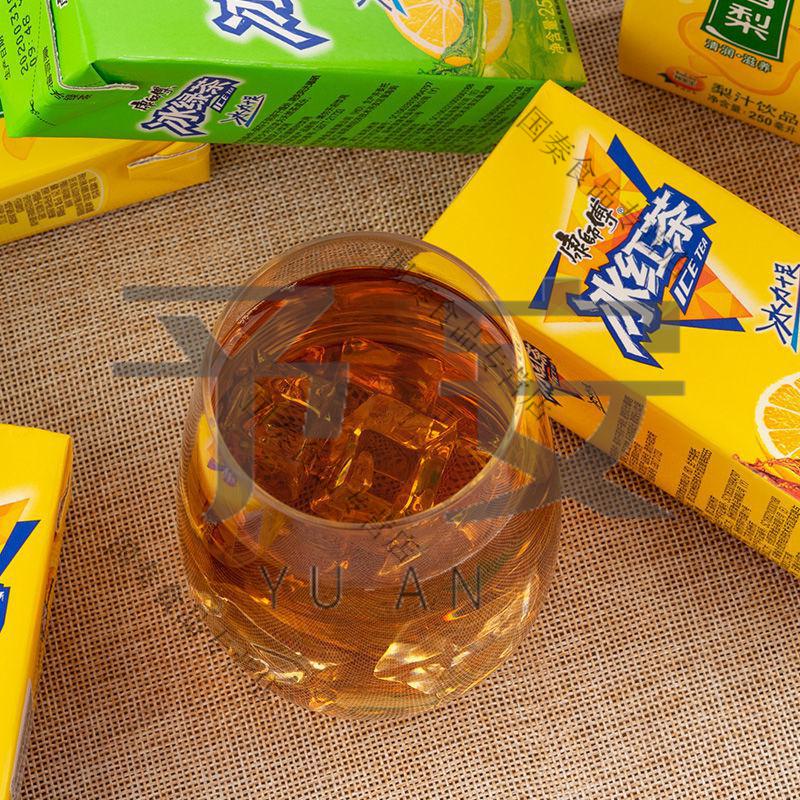 冰绿茶 250mlx12盒装冰红茶柠檬味冰绿茶冰糖雪梨茉莉蜜茶饮料果汁 冰