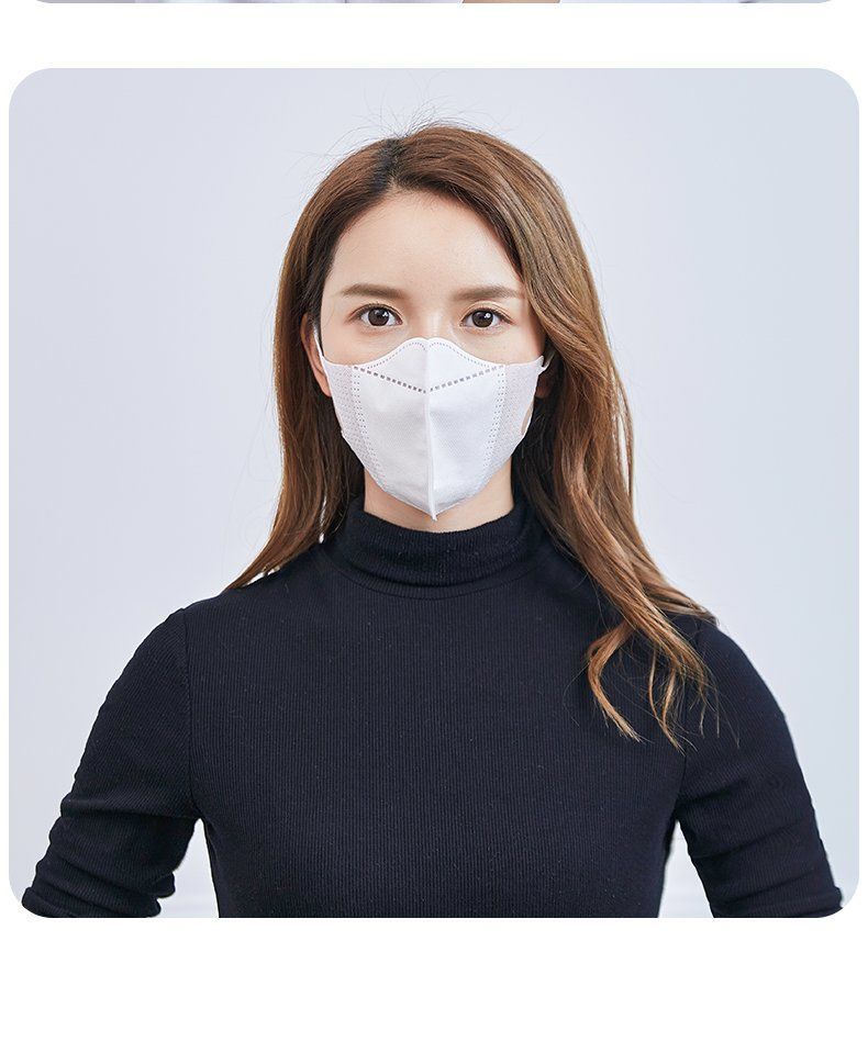 防脱妆口罩口罩3d立体显脸小口罩女三层防尘防晒雾霾熔喷布透气成人