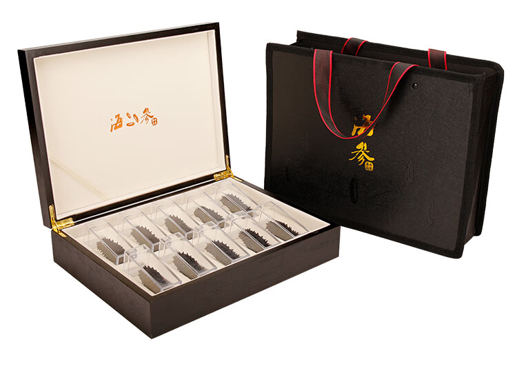 【2022新品】即食海参礼盒空盒 干海参礼盒包装盒礼品盒 单支管装空盒