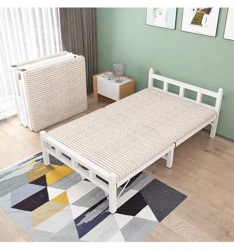 出租屋床折叠床单人床家用办公室午休床简易床木板床便携加长出租屋床
