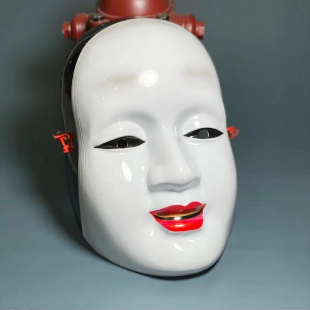 精选面具男女小丑笑脸蛭子v字仇杀队cos动漫无脸男半脸道具派对万圣节