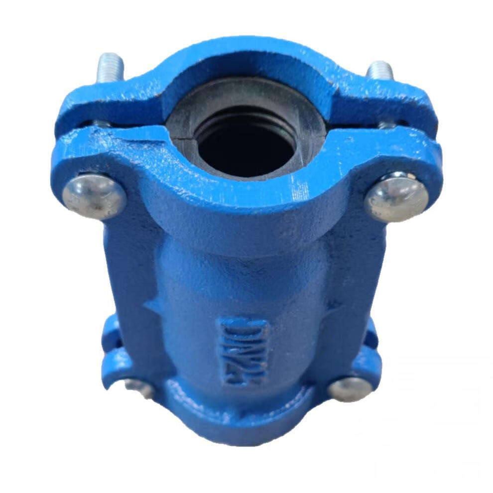 哈夫节 抢修节 球墨铸铁抱箍pe pvc管道抢修器水管堵漏器快速接头