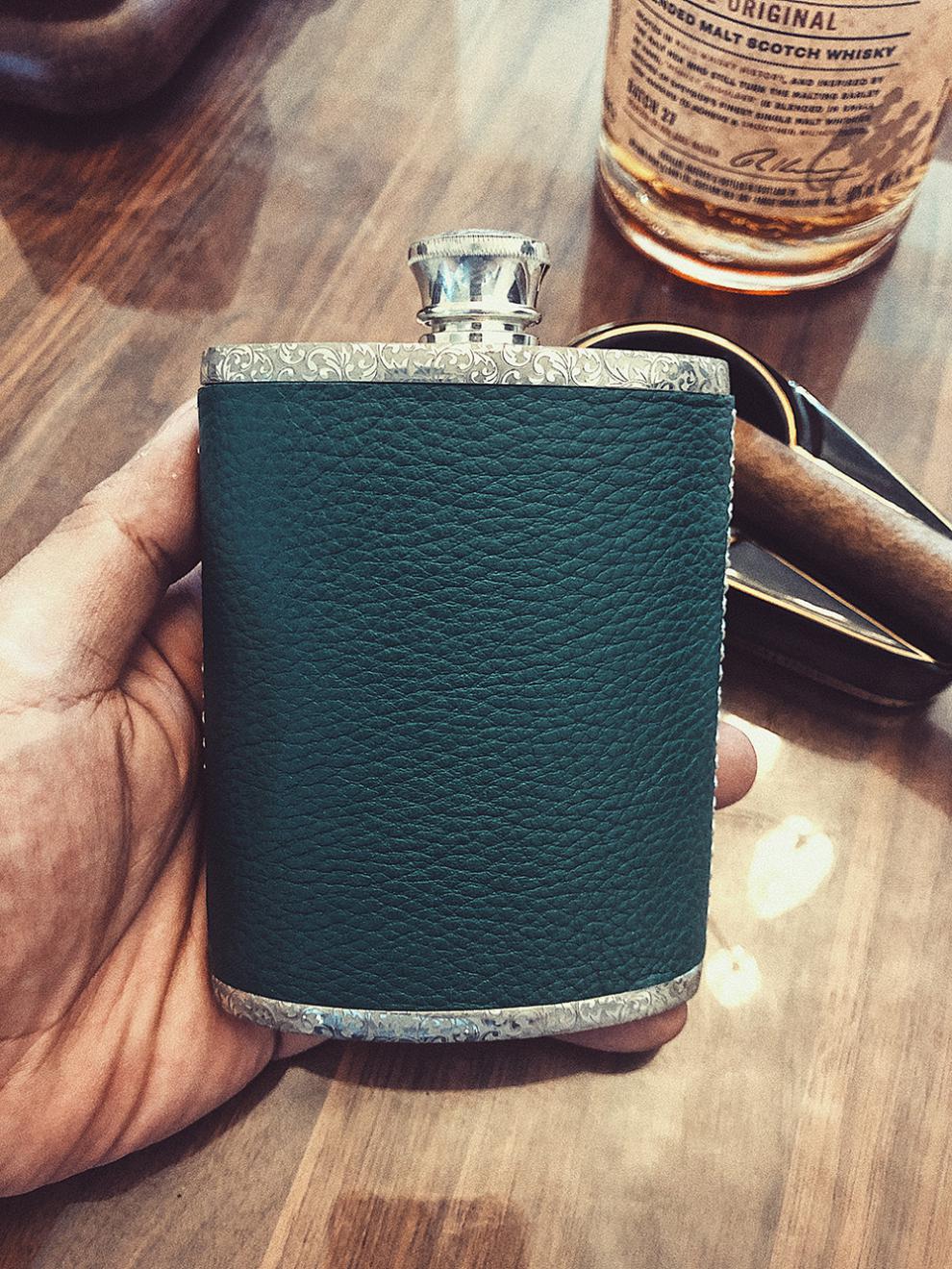 锡小酒壶随身古风日式便携式加厚纯手工户外复古酒壶随身小酒壶0e0793