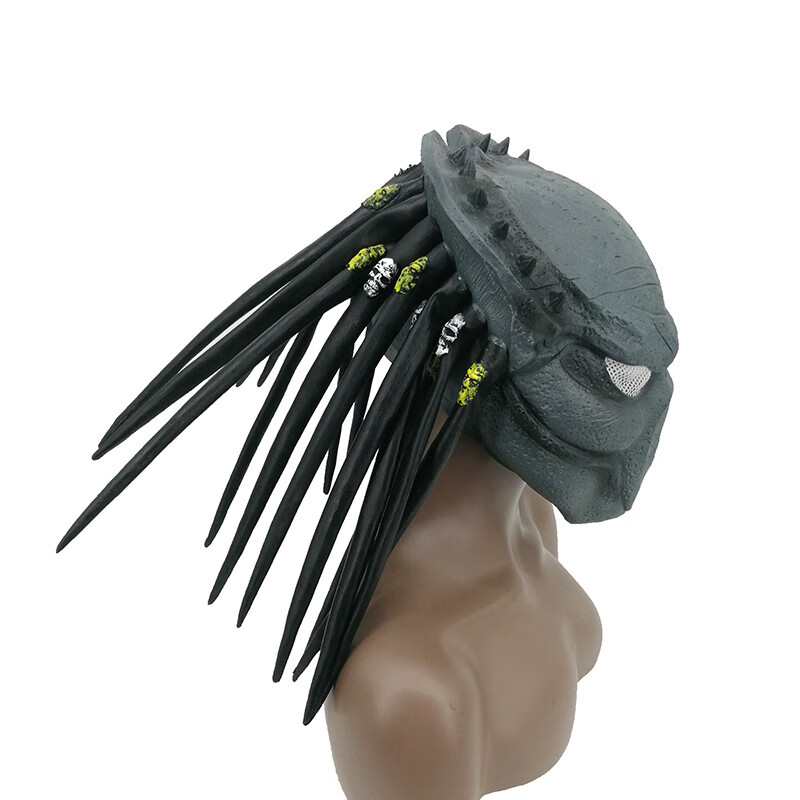 【京品优选】硅胶真人面具男影视周边铁血战士面具cosplay异形大战