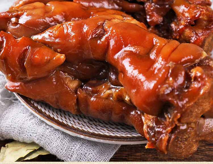 正宗酱猪蹄真空即食卤味猪爪熟食猪脚猪手猪肉小吃凉菜下酒菜特产 熟